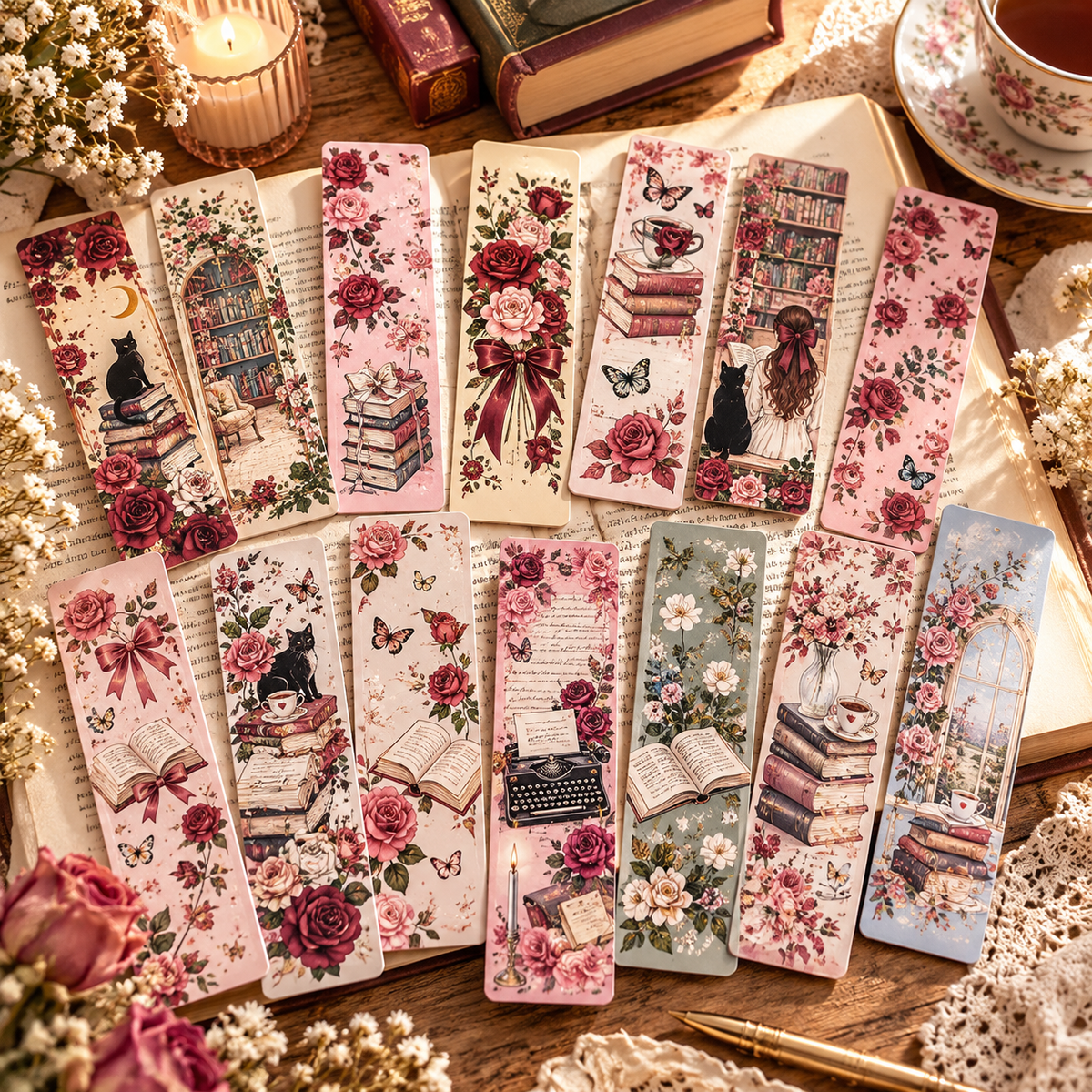 Book Lover Bookmark Set